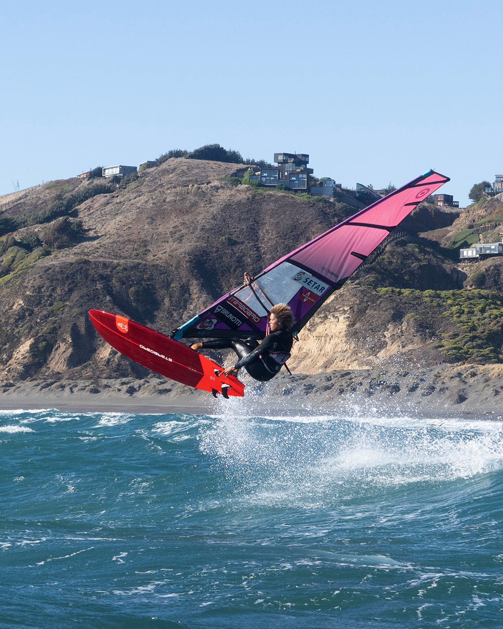 Виндсёрф-доска Starboard Kode Windsurf Board — вид сбоку