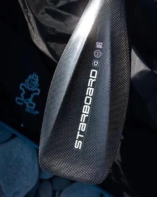 Весло для SUP Starboard Lima Carbon Paddle — вид сверху