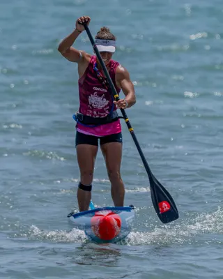 Весло для SUP Starboard Lima Prepreg Carbon Paddle — вид сбоку