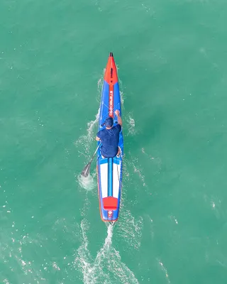 Надувная SUP-доска Starboard Sprint Inflatable Paddle Board — вид сбоку