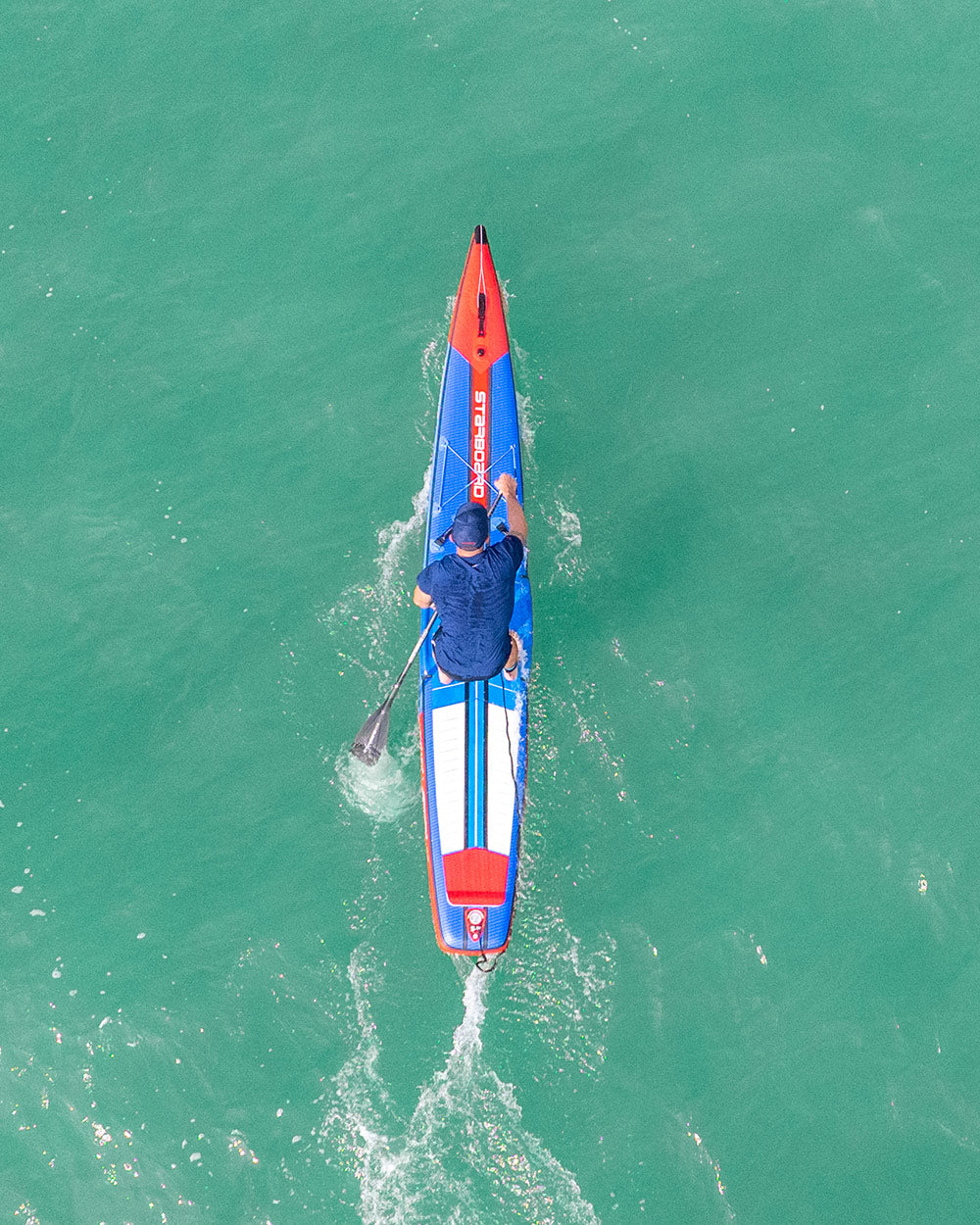 Надувная SUP-доска Starboard Sprint Inflatable Paddle Board — вид сбоку