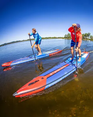 Надувная SUP-доска Starboard Sprint Inflatable Paddle Board — детали конструкции
