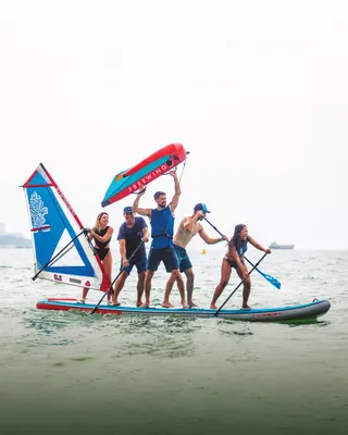 Надувная SUP-доска Starboard Starship Inflatable Paddle Board — вид сбоку