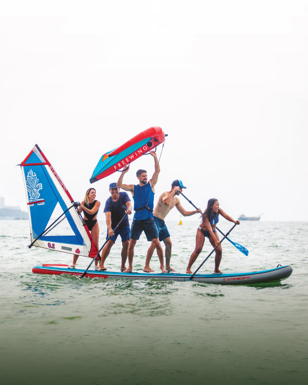Надувная SUP-доска Starboard Starship Inflatable Paddle Board — вид сбоку