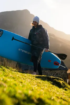 Надувная SUP-доска Starboard Touring Inflatable Board with Paddle — вид сбоку