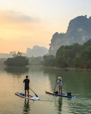 SUP-доска Starboard Touring Paddleboard — вид сверху