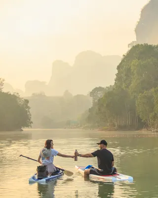 SUP-доска Starboard Touring Paddleboard — крупный план