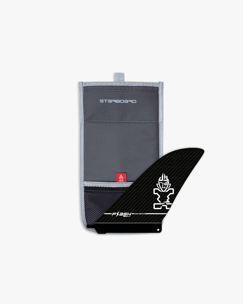 Плавник Starboard Flash SUP Fin 181 - Prepreg Carbon — вид сбоку