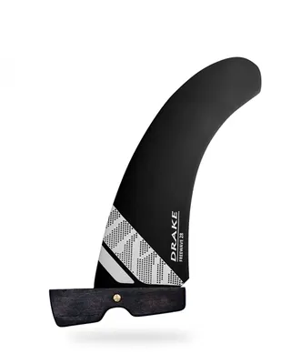 Плавник Starboard Freewave Windsurf Fin Black G10 — вид сбоку