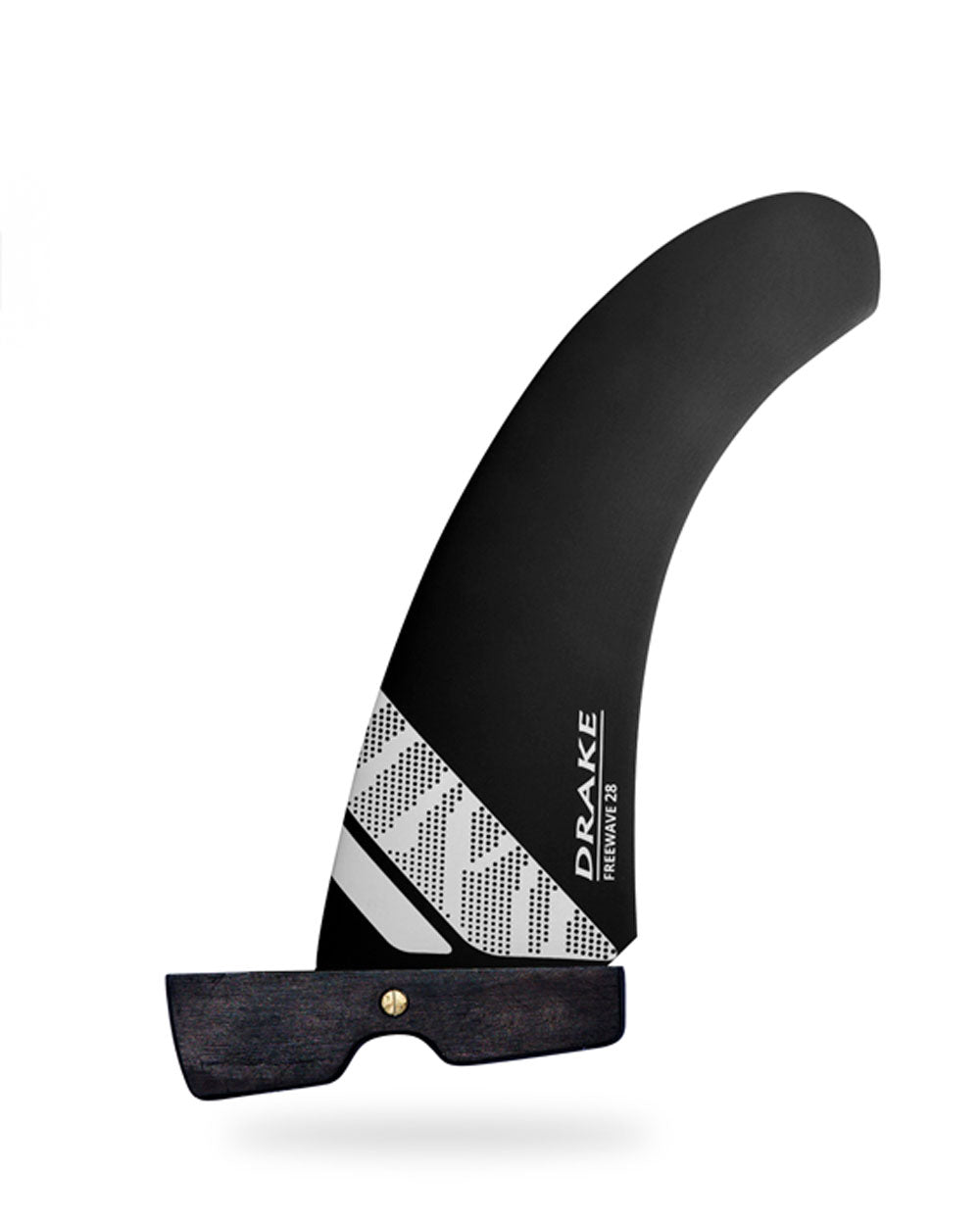 Плавник Starboard Freewave Windsurf Fin Black G10 — вид сбоку