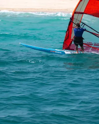 Виндсёрф-доска Starboard Phantom Windsurf Board — вид сбоку