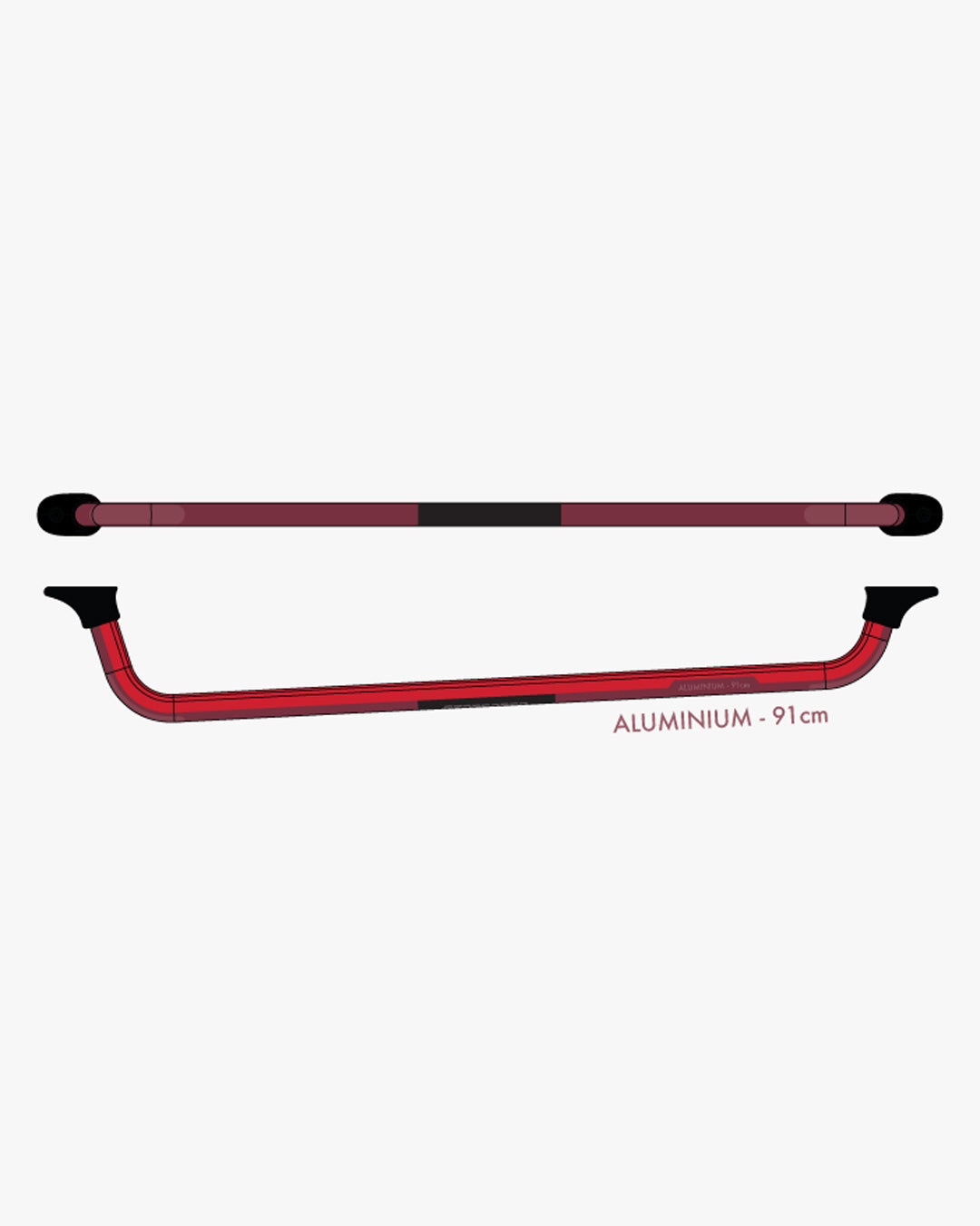 Винг Starboard Pistol Grip Wing Boom — construction detail