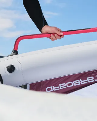 Винг Starboard Pistol Grip Wing Boom — в работе на воде
