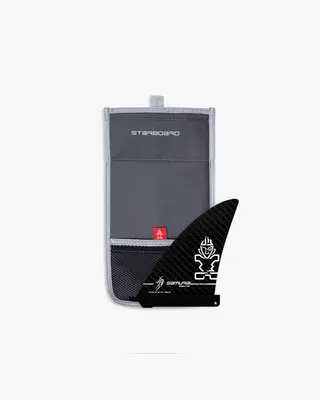 Плавник Starboard Samurai SUP Fin 192 - Prepreg Carbon — вид сбоку