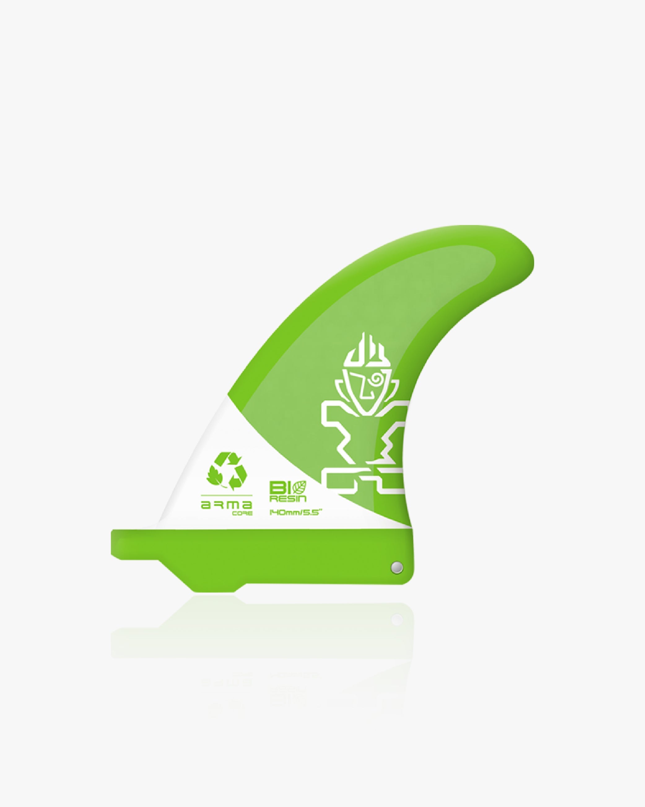 Starboard SUP Center Fin - Armacore Fins — top view