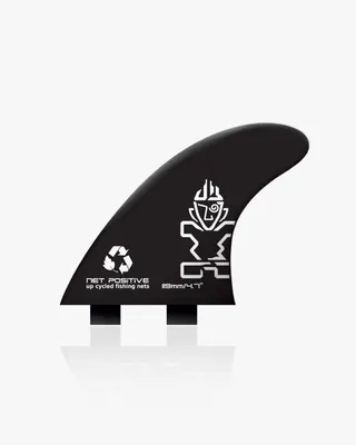 Плавник Starboard SUP Side Fins Set - Net Positive — вид сбоку