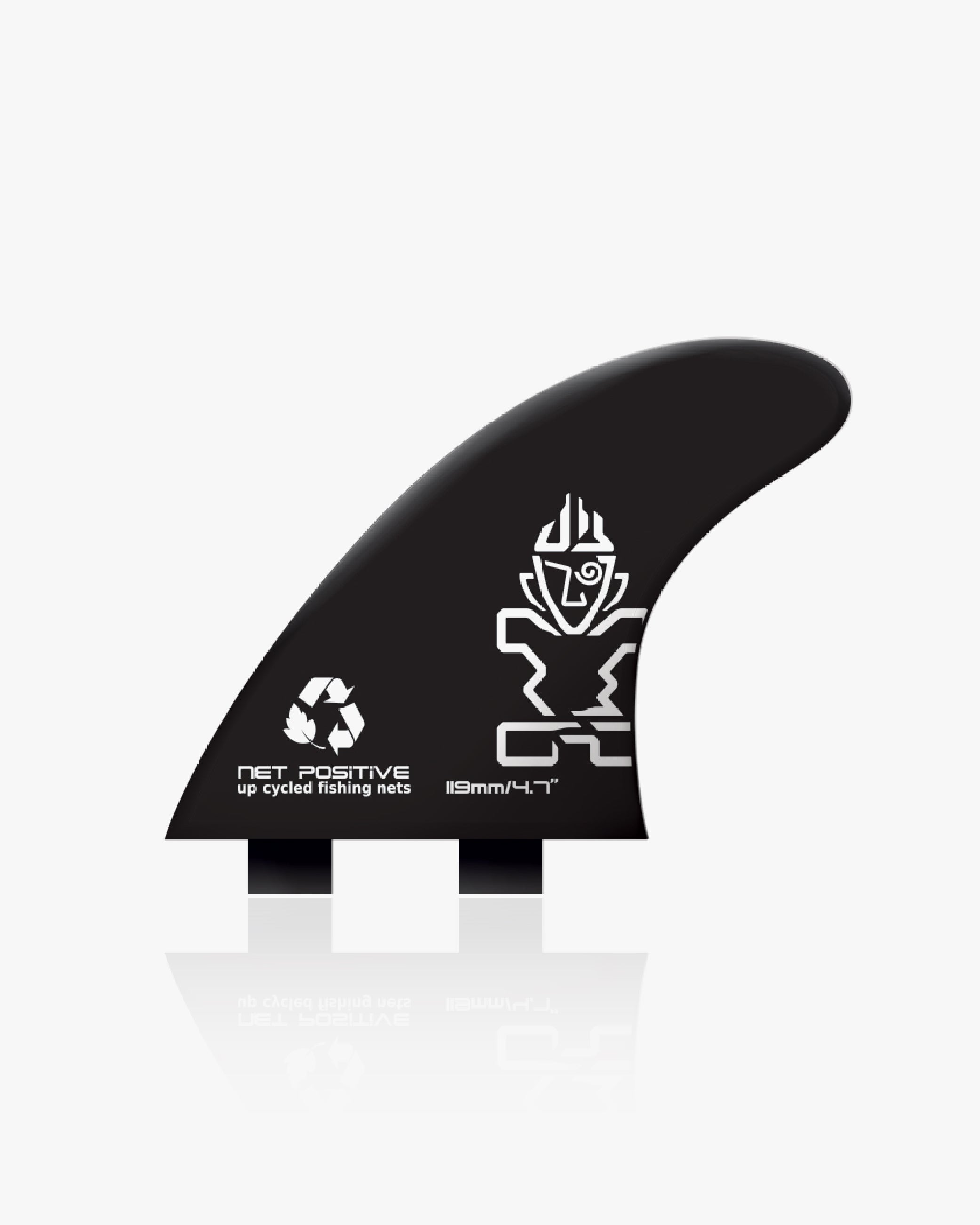 Плавник Starboard SUP Side Fins Set - Net Positive — вид сбоку