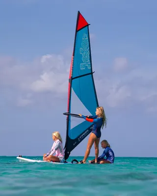 Плавник Starboard SUP Windsurfing Sail Classic Package — крупный план