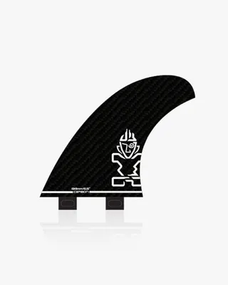 Плавник Starboard Surf Side Fins Set - Prepreg Carbon — вид сверху