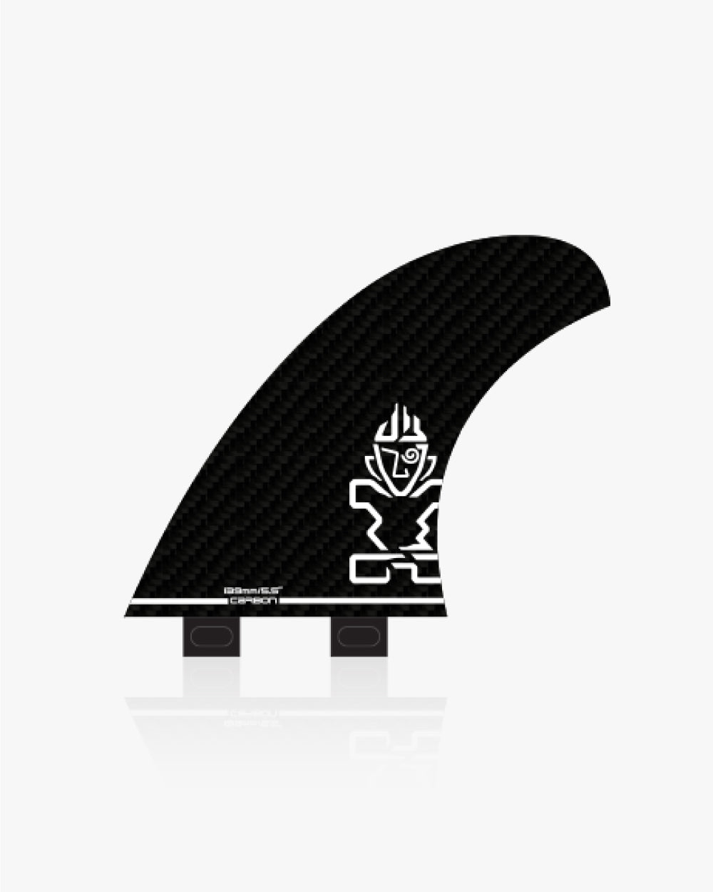 Плавник Starboard Surf Side Fins Set - Prepreg Carbon — вид сверху