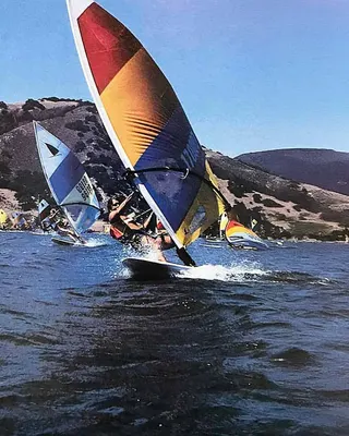 Виндсёрф-доска Starboard Windsurfer LT Windsurf Board — вид сверху