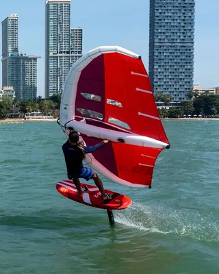 Доска для фойла Starboard X-15 Class Foilboard — вид сверху