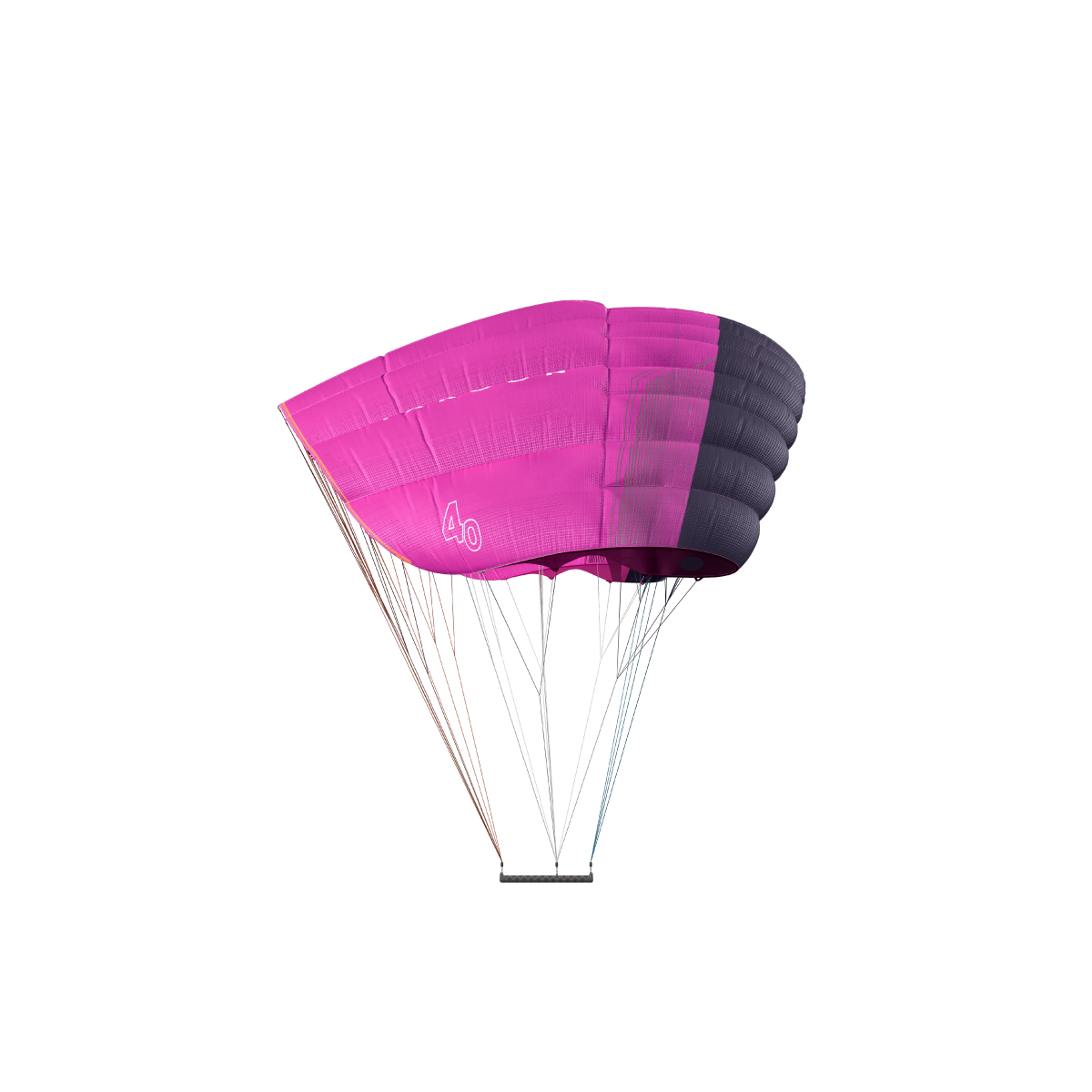 Паравинг Takoon Parawing Cloud One — вид сбоку