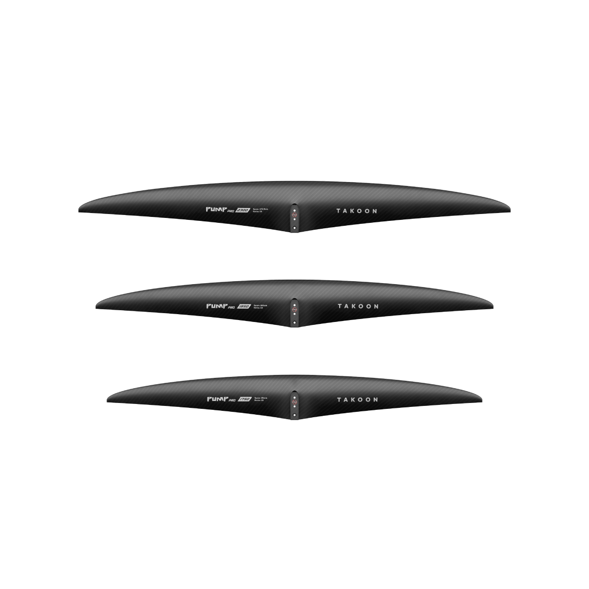 Переднее крыло фойла Takoon Foil Pump Pro Front Wing — construction detail