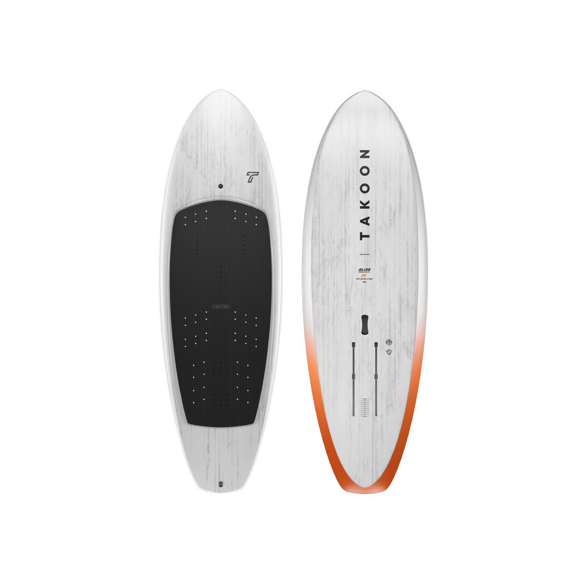 Доска для фойла Takoon Glide Midlength — вид сбоку