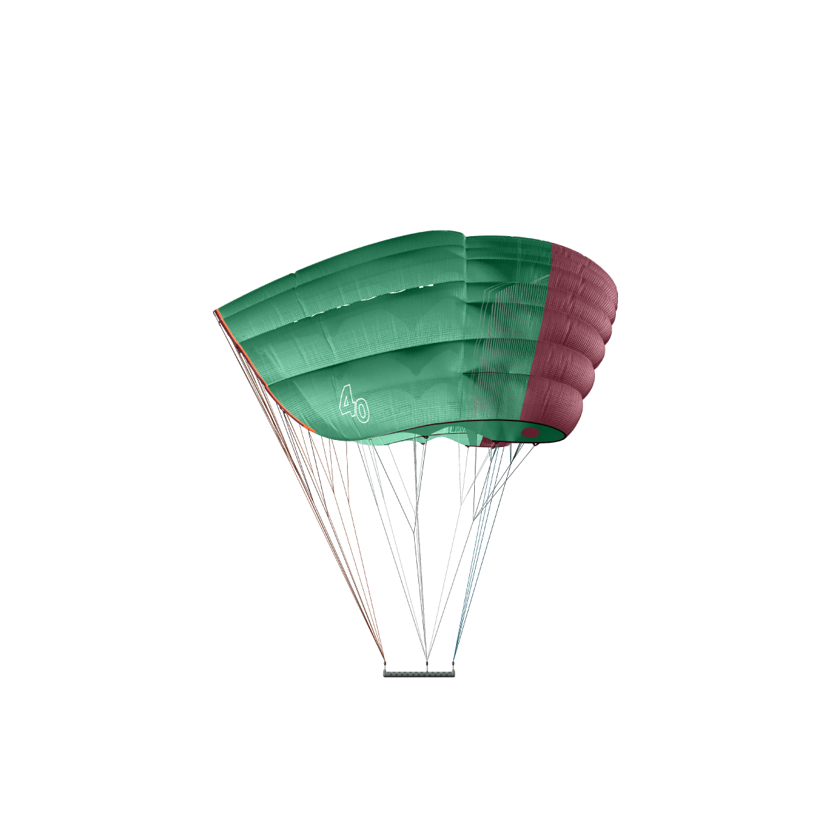 Паравинг Takoon Parawing Cloud — вид сверху