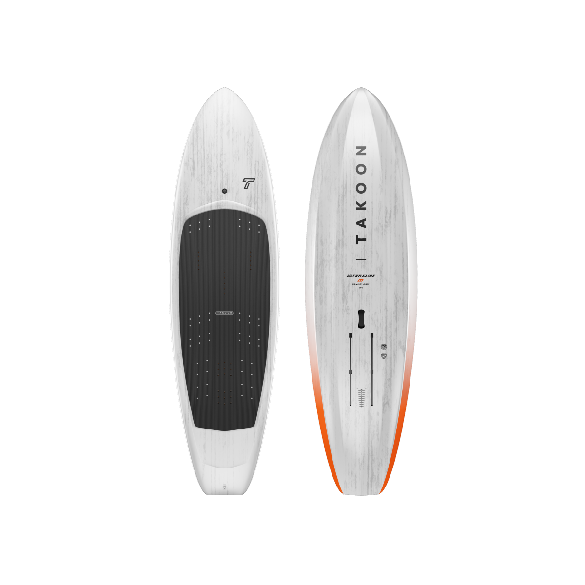 Takoon Ultra Glide Foilboard — side view