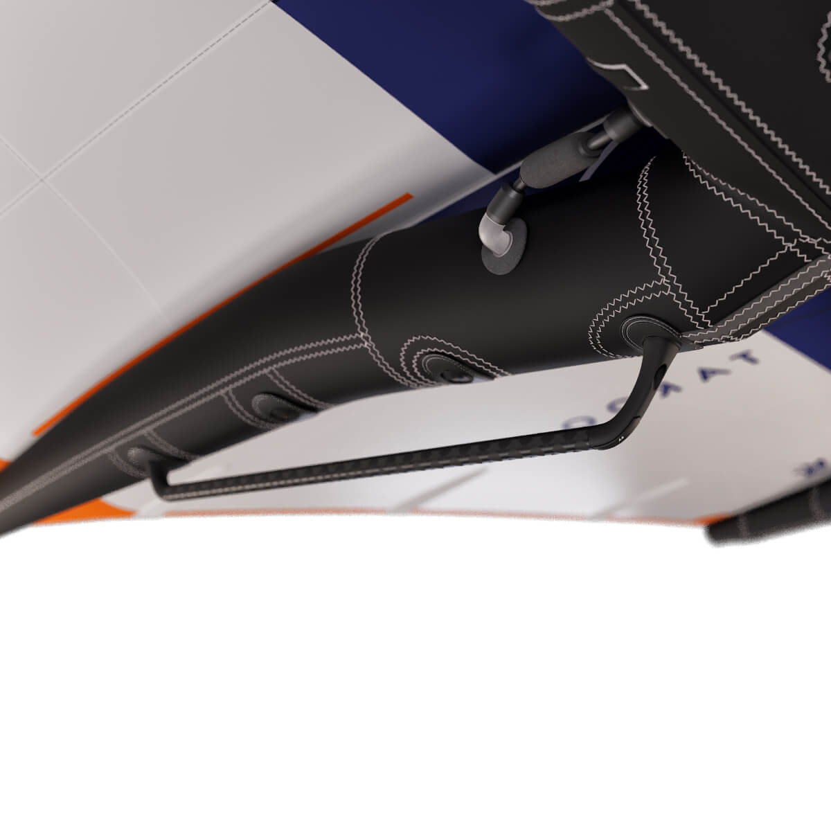Takoon Wing Carbon Boom V1 Wing — close-up