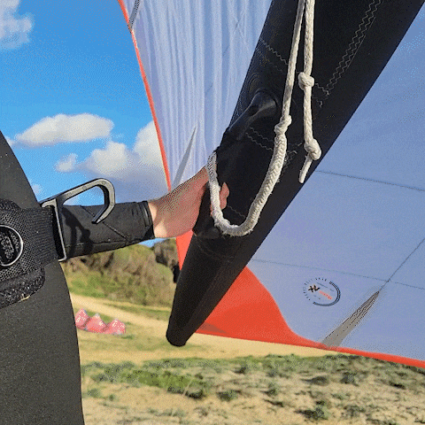 Трапеция Takoon Wing Harness Hook — в работе на воде