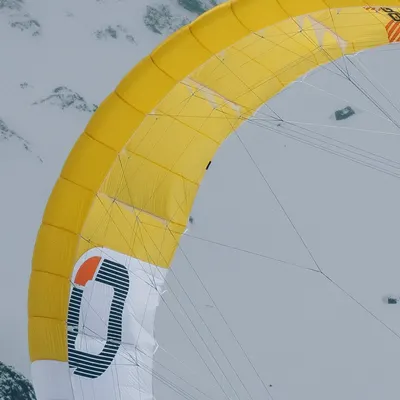 Ozone Explore V3 Kite — top view