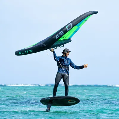 Винг Ozone Flux V2 — в работе на воде