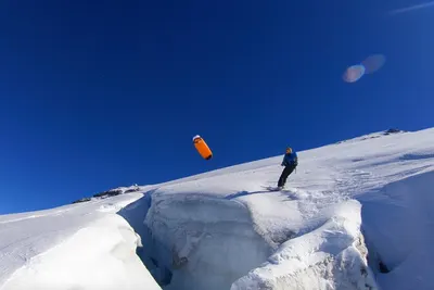 Кайт Ozone SUBZERO V1 ULTRALIGHT — вид сбоку