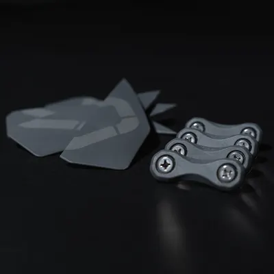 Ozone Twin-tip hardware: footstraps/pads/fins/handle — в работе на воде