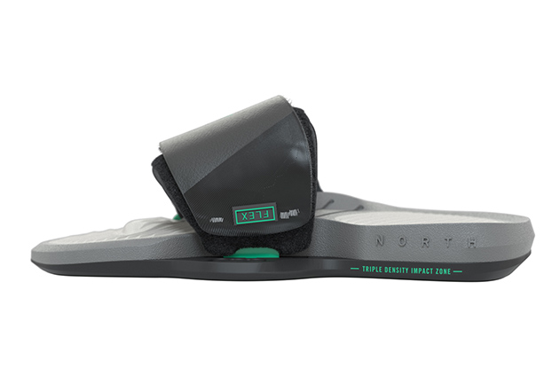 NORTH FLEX TT BINDINGS 2020 Kiteboard binding — top view