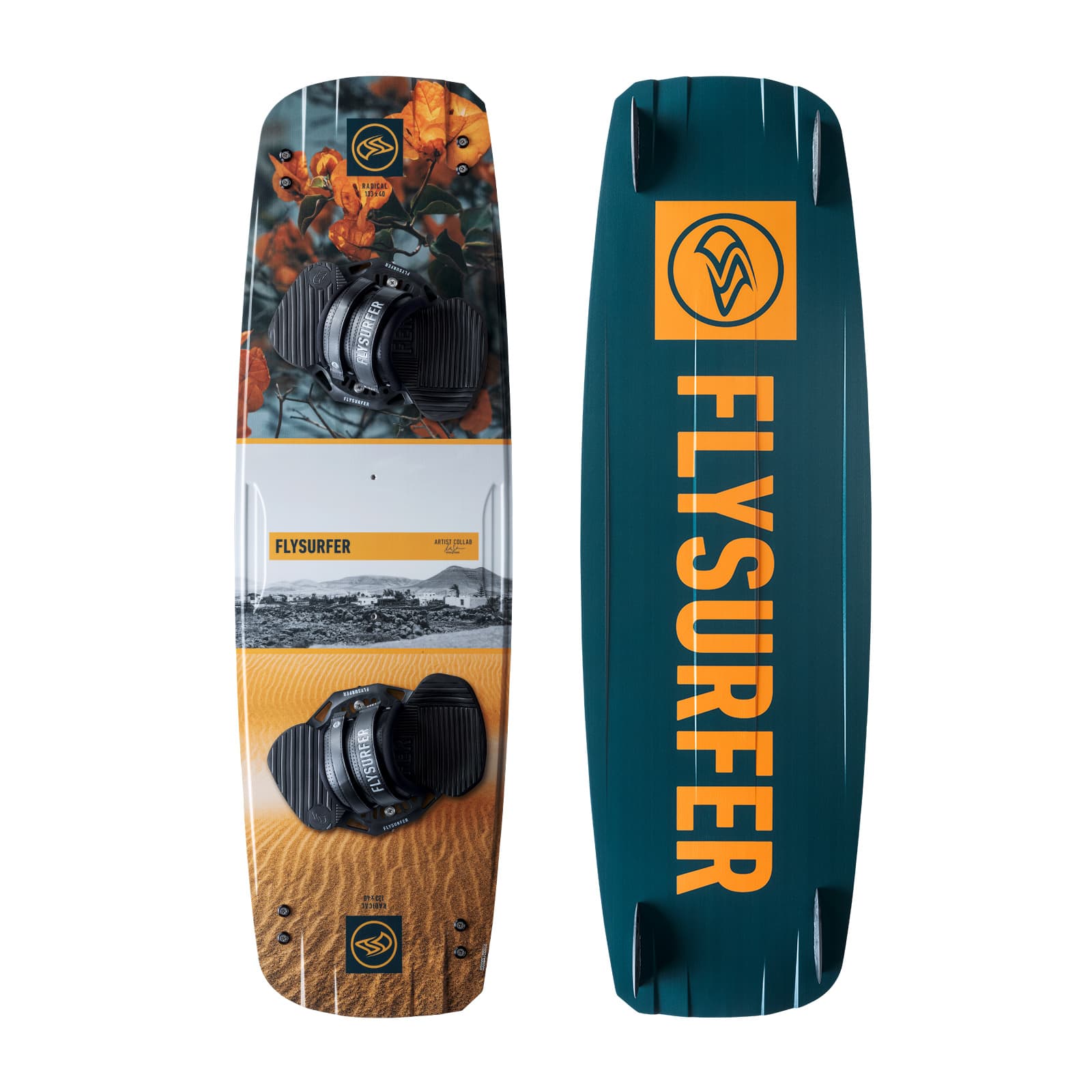 Flysurfer RADICAL7 Kiteboard — construction detail