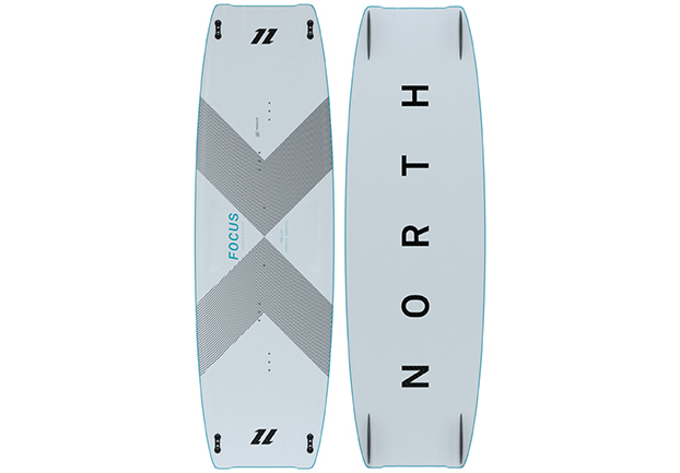 NORTH FOCUS CARBON TWIN TIP BOARD 2020 Twintip — side view