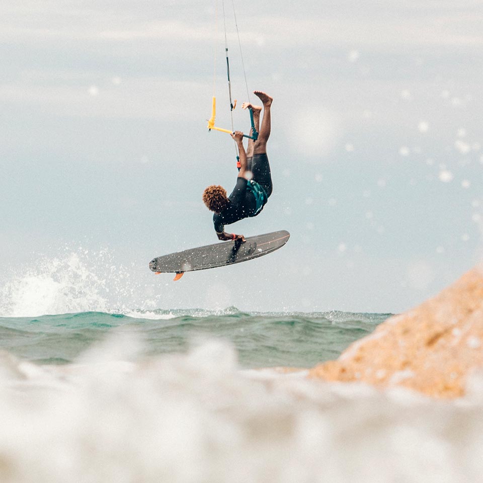 F-One MAGNET CARBON 2021 Surfboard — top view