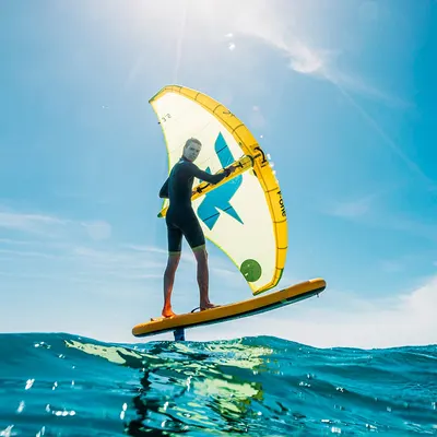F-One ROCKET AIR Inflatable Foilboard — side view